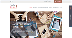 Desktop Screenshot of college-stlouis.ch